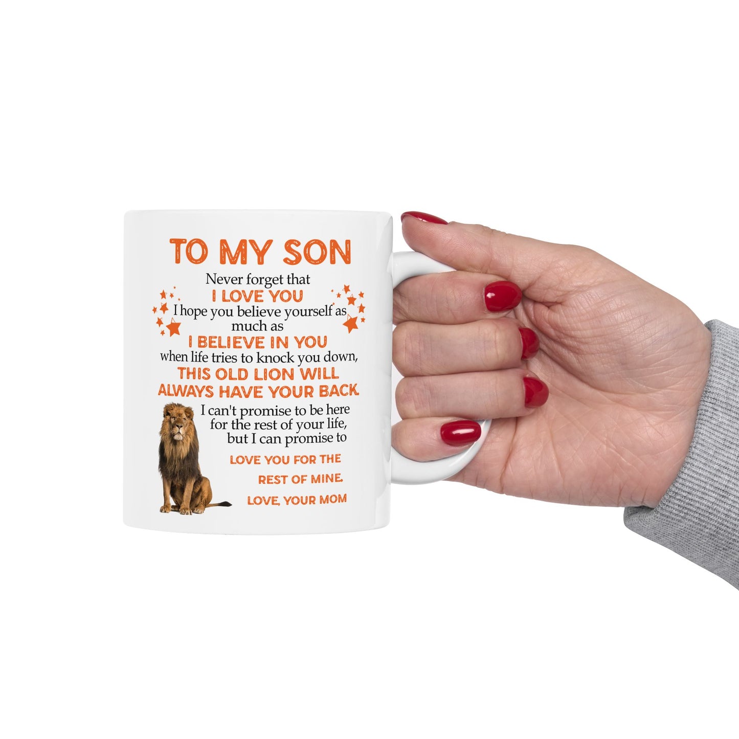 To My Son | Ceramic Mug, (11oz, 15oz)